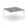 Стайл Проджект Рабочая станция двухсторонняя SN-59P.DRS-011 Серый Пепел/Металл Белый/Заглушка Пласти _3877847