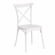 Стул CROSS (mod. PL24) пластик, 48 х 58 х 89 см, White (белый) 11954 Стул CROSS (mod. PL24) пластик, 48 х 58 х 89 см, White (белый) 11954_396730