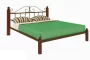 Кровать Диана Lux 1400х1900 Коричневая Кровать Диана Lux 1400х1900 Коричневая_133450