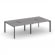 Стайл Проджект Рабочая станция двухсторонняя SN-59P.DRS-043 Серый Пепел/Металл Антрацит/Заглушка Пла _3877818