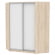 Шкаф-купе YA-198х1400-568-1(ДСС-Белый-D6D6)_359452
