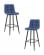 Стул барный DOBRIN NICOLE (черные матовые ножки, синяя ткань (UF860-14B)) 2 шт_3636894