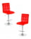 Стул барный DOBRIN KRUGER (красный) 2 шт_3636542