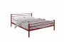 Кровать Милана Plus 1200х2000 Красная Кровать Милана Plus 1200х2000 Красная_139845