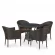Комплект плетеной мебели T707ANS/Y350-W53 4Pcs Brown Комплект плетеной мебели T707ANS/Y350-W53 4Pcs Brown_155069