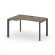 Стайл Проджект Стол рабочий эргономичный SN-59P.SPA-002(L) Вяз Благородный/Металл Антрацит/Черный За _3815213