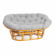 Диван MAMASAN/МАМАСАН 23/02 W /с подушкой/ 169х102х80 см, Pecan (орех), матрац 182х119 см, ткань серо-бежевая 3М 16/2 Диван MAMASAN/МАМАСАН 23/02 W /с подушкой/ 169х102х80 см, Pecan (орех), матрац 182х119 см, ткань серо-бежевая 3М 16/2_3400362