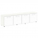 Тумба модульная Ялта LT.TS-4.6 white Снежная Патина/Стекло White 2188*450*580_3881490