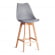 Стул барный TULIP BAR (mod. C1014H-1) / 1 шт. в упаковке пластик/дерево, 42 х 47,5 х 104 см, Grey (серый) 92717 / натуральный Стул барный TULIP BAR (mod. C1014H-1) / 1 шт. в упаковке пластик/дерево, 42 х 47,5 х 104 см, Grey (серый) 92717 / натуральный_2409893