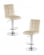Стул барный DOBRIN KRUGER (кремовый) 2 шт_3636543