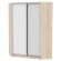 Шкаф-купе YA-198х1250-3(ДСС-Белый-D6D5)_359338