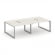 Стайл Проджект Рабочая станция двухсторонняя SN-59O.DRS-053 Дуб Наварра/Металл Серый/Серебро Заглушк _3860905