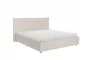 Кровать 1.6 Альба с основанием ZO.KM1.6-15 крем (велюр)_282324