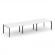 Стайл Проджект Стол переговорный SN-59P.SPRG-054.3 Белый/Металл Антрацит 4740*1180*750 _3861145