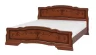 Кровать из массива Карина-6 200х90 Орех Кровать из массива Карина-6 200х90 Орех_199089