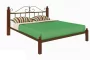 Кровать Диана Lux 1200х1900 Коричневая Кровать Диана Lux 1200х1900 Коричневая_82970