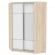 Шкаф-купе YA-230х1400-718-3(ДСС-Белый-D4D3)_346419