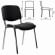 Стул STAFF Iso Lite CF-008, хром, ткань черная (С-11) Стул STAFF Iso Lite CF-008, хром, ткань черная (С-11)_373807
