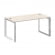 Стол рабочий руководителя на О-образном м/к ONIX DIRECT LUX M-O.MO-SRR-4.8 Денвер светлый_423637
