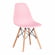 Стул CINDY (EAMES) (mod. 1801) дерево бук/металл/сиденье пластик, 45x51x82 см, Light pink (светло-розовый) Стул CINDY (EAMES) (mod. 1801) дерево бук/металл/сиденье пластик, 45x51x82 см, Light pink (светло-розовый)_718091