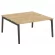 Рабочая станция ONIX WOOD OW.D.RS-2.4.8 Тиквуд Светлый/Темный Рабочая станция ONIX WOOD OW.D.RS-2.4.8 Тиквуд Светлый/Темный_201016