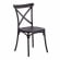 Стул CROSS (mod. PL24) пластик, 48 х 58 х 89 см, Black (черный) 05 Стул CROSS (mod. PL24) пластик, 48 х 58 х 89 см, Black (черный) 05_394113