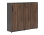 Шкаф с дверьми-купе EDIS EMC 1643 Дуб Денвер темный Черный Мокко_3641628