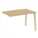 Стол-приставка с опорным элементом ONIX WOOD OW.SPR-2.8 Тиквуд Светлый/Светлый_213941