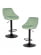 Стул барный DOBRIN LOGAN BLACK (мятный велюр (MJ9-87)) 2 шт_3636515