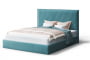 Кровать СОФИЯ 2000*1800мм (без опор), велюр NEO 22 (бирюзовый), (б/основания, б/матраса)_873318