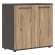 Шкаф с глухими малыми дверьми EDIS ELCS 85.1 Дуб Денвер светлый Мокко Мокко_3653830