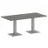 Стол прямоугольный HOME OFFICE VR.SP-5-180.2 Металлик/Серый металл_230358