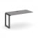 Стайл Проджект Проходной наборный элемент SN-59O.ONRS-004 Серый Пепел/Металл Антрацит/Заглушка Пласт _3819786