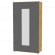 Шкаф распашный Алиса(H5_M2)2230х1200х540сторцевойручкой(ДВ-Графит)_361883