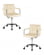 Офисное кресло для персонала DOBRIN TERRY (кремовый) 2 шт_3636816