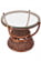Столик кофейный Andrea ротанг, D60х50см, Pecan Washed (античн. орех) Столик кофейный Andrea ротанг, D60х50см, Pecan Washed (античн. орех)_372803