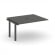 Стайл Проджект Проходной наб. элем. перег. стола SN-59P.NSPRG-032 Антрацит/Металл Антрацит 1180*1180 _3815182