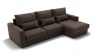 Диван Мэдисон угол левый/правый (ЗР) Цвет фасада: Коричневый; Тип: Левый/правый; Материал фасада: Металл/Велюр_887770
