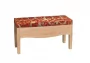 Пуф ADELE 50 Дуб Сонома/Venzel Coral (спальня) Пуф ADELE 50 Дуб Сонома/Venzel Coral (спальня)_64846