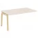 Проходной наборный элемент переговорного стола ONIX WOOD OW.NPRG-4 Денвер Светлый/Светлый_217383