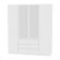 Шкаф распашный R-198х180х45-3-TR-M(Белый)_351833