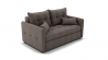 Диван Палермо (ЗР) Цвет фасада: Серо коричневый; Тип: Прямой; Материал фасада: Металл/Велюр_888172