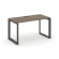 Стайл Проджект Стол письменный SN-59O.SP-013 Вяз Благородный/Металл Антрацит/Черный Заглушка 1380*70 _3809713