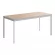 Стол прямой IMAGO-S СП-4S клен алюминий_120464