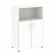 Шкаф Ялта LT.ST-2.2 R white Снежная Патина/Стекло White 800*450*1195_3881465