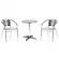 Комплект мебели LFT-3059/T3127-D60 Silver (2+1) LFT-3059/T3127-D60 Silver 2Pcs Комплект мебели LFT-3059/T3127-D60 Silver (2+1) LFT-3059/T3127-D60 Silver 2Pcs_154880