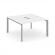 Стайл Проджект Рабочая станция двухсторонняя SN-59P.DRS-003 Белый/Металл Серый/Серебро Заглушка 1380 _3856643