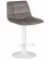 Стул барный DOBRIN TAILOR WHITE Серый велюр MJ9-75 Стул барный DOBRIN TAILOR WHITE Серый велюр MJ9-75_266815
