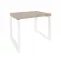 Стол рабочий на О-образном м/к ONIX O.MO-SP-1.7 Дуб Аттик/Белый_241503