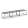 Стайл Проджект Стол переговорный SN-59O.SPRG-022.3 Серый Пепел/Металл Серый 3540*980*750 _3820811